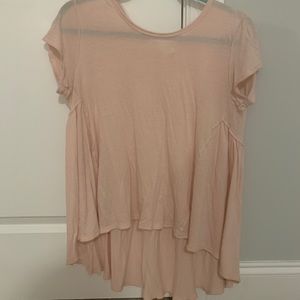 Light Pink Free People Top